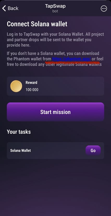 کامل‌ترین آموزش ربات تپ سواپ تلگرام (Tapswap)؛ ربات استخراج سولانا در ...